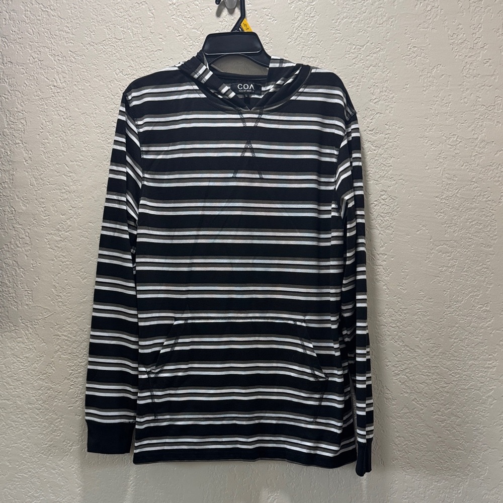 City of Angels Hoodie Pullover Long Sleeves With Kangaroo Pockets (L)